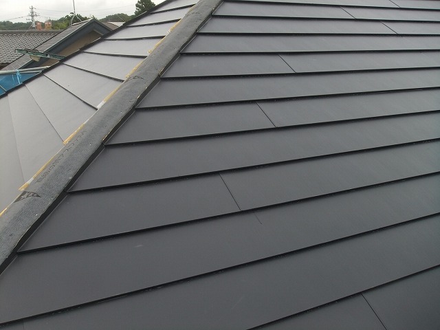 ガルバリウムの屋根